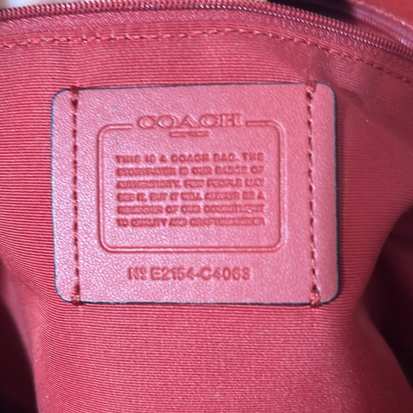 Coach Embossed Tote - Picture 7 of 7